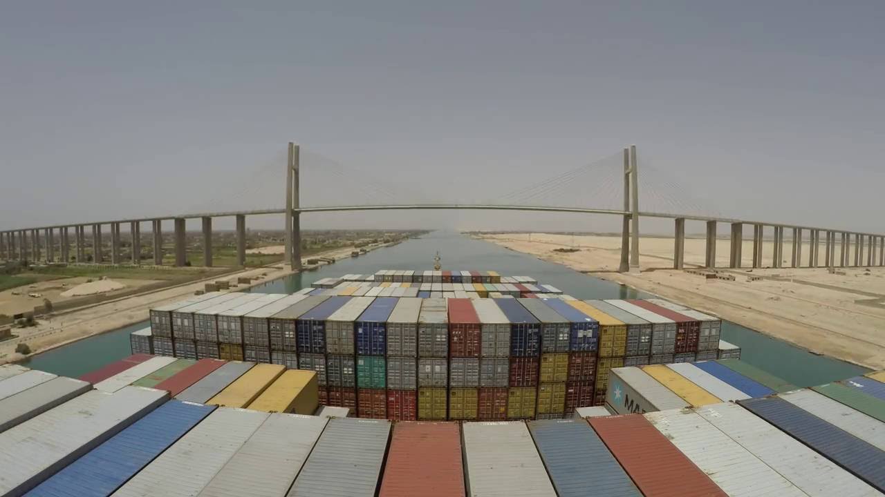 Mary Maersk Suez Canal Northbound