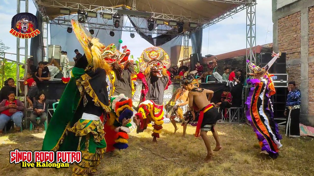 AKSI BARONGAN DEVIL | SOLAH BARONGAN DEVIL, SAMBOYONAN JARANAN BARONGBOYS | SINGO ROGO PUTRO