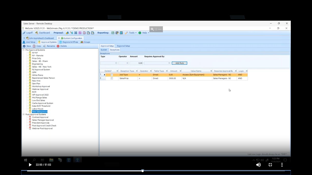 Admin Training: WeEstimate: Using the Automated Approval Module to Improve Profitability