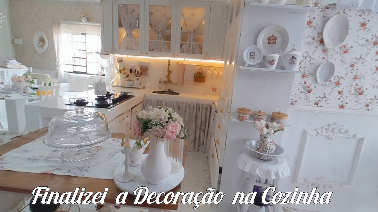 COZINHA MAIS LINDA DECORAÇÃO  ACONCHEGANTE 