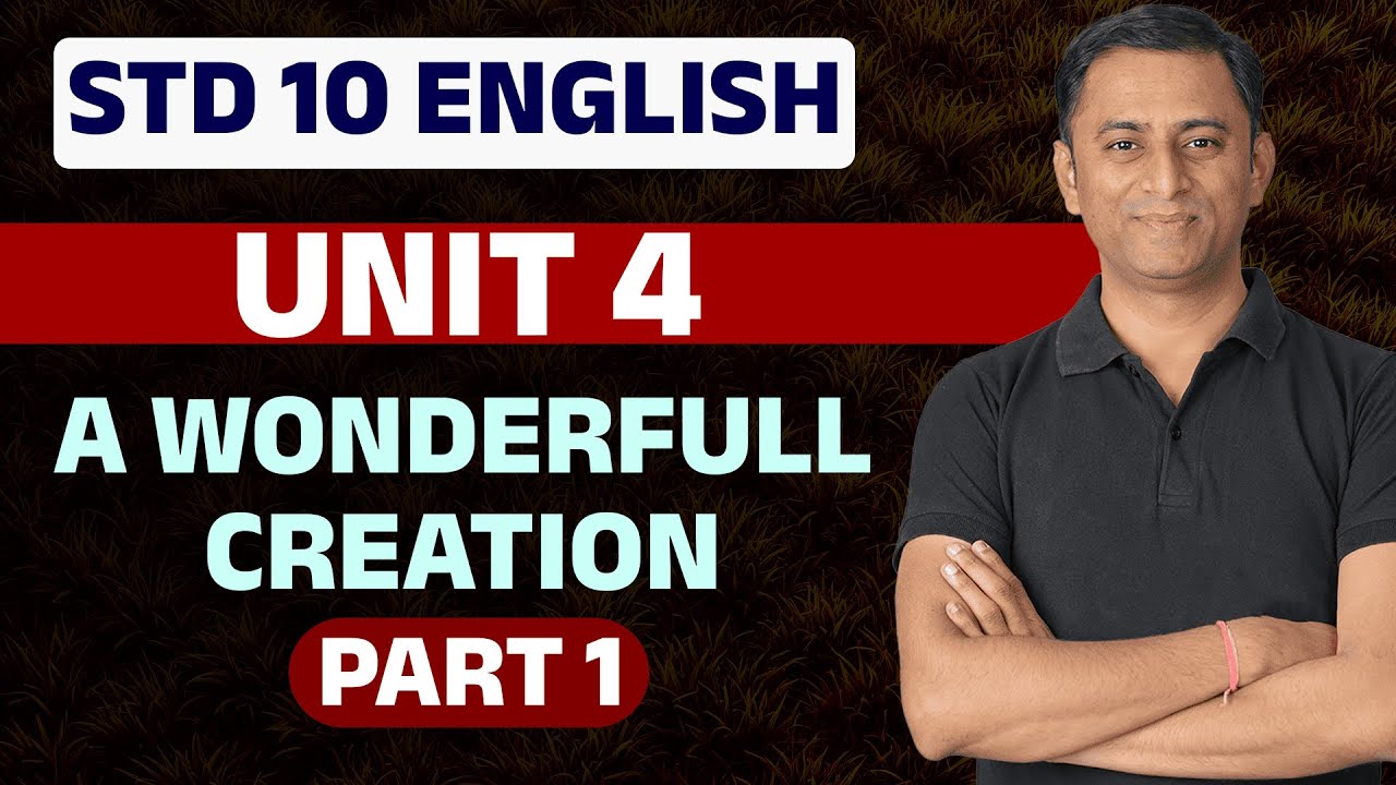 Std 10 English | Unit 04 | Std 10 English Gujarati Medium | Ketan Sir | P - 1
