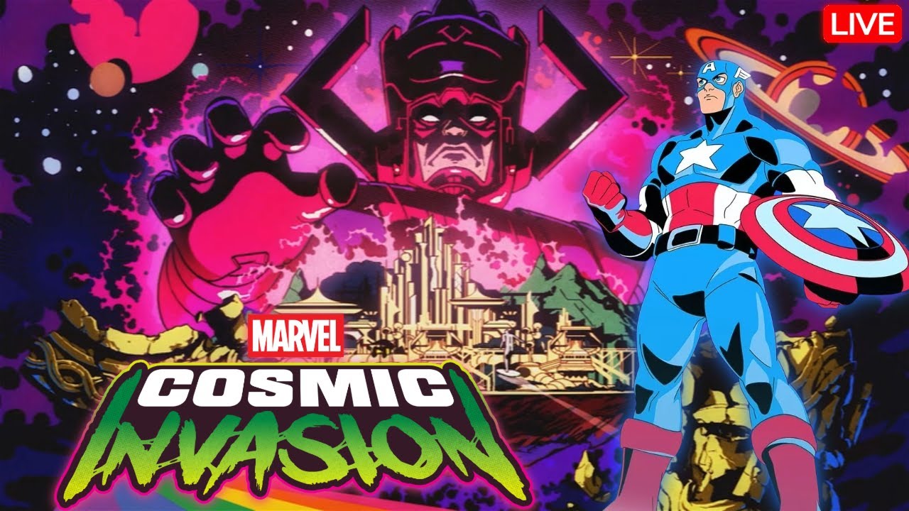 Live- New Marvel Game! | Marvel Cosmic Invasion