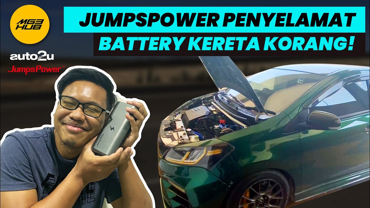 JUMPSPOWER SELAMATKAN BATTERY KERETA KORANG!