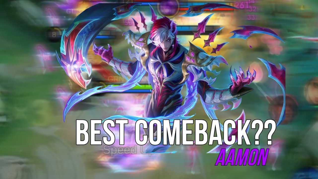 BEST COMEBACK?? | AAMON ONE SHOT BUIILD | MOBILE LEGENDS 