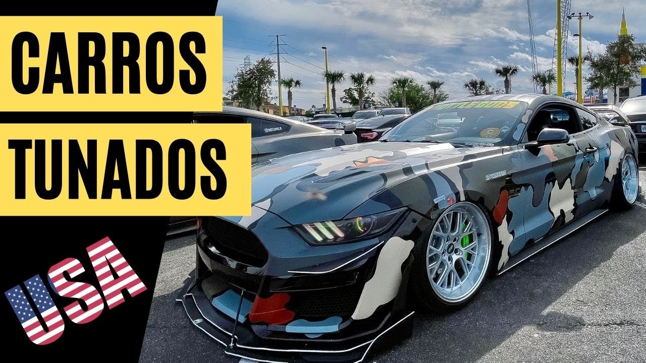 ENCONTRO DE CARROS TUNADOS NOS ESTADOS UNIDOS