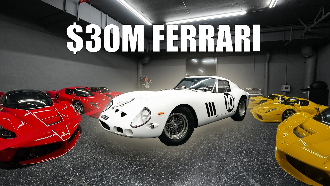 Он добавил этот Ferrari в свою коллекцию!! (Дэвид Ли)