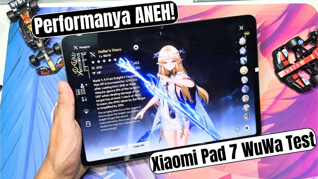 APAKAH TABLET MIDRANGE INI TERBAIK UNTUK MAIN WUWA? | Xiaomi Pad 7 Wuthering Waves Full Gaming Test!
