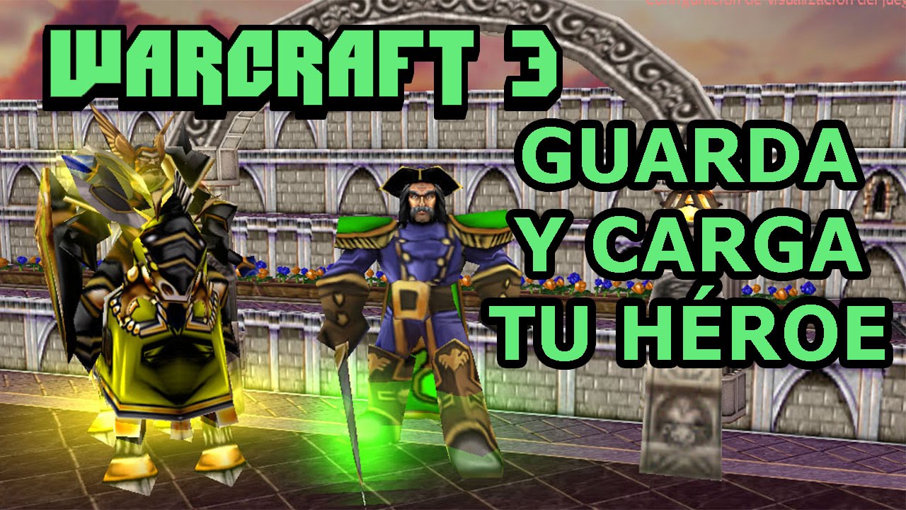 Warcraft 3 Tutorial - Cómo exportar tu héroe a otro mapa