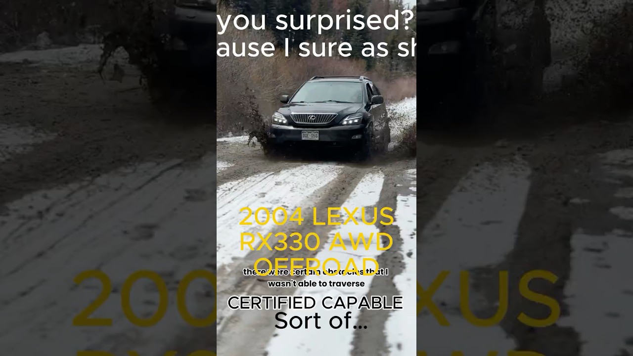 Offroading the Lexus RX330 AWD #colorado #offroad #adventure #cars #autmotive #tunagarage #lexus
