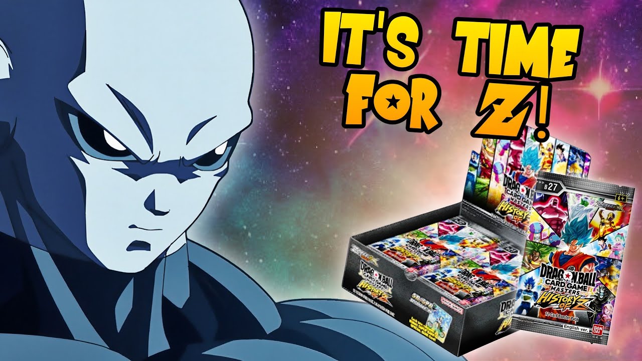 THE WAIT IS OVER! Opening 2X History of Z Booster Boxes | Dragon Ball Super Card Game