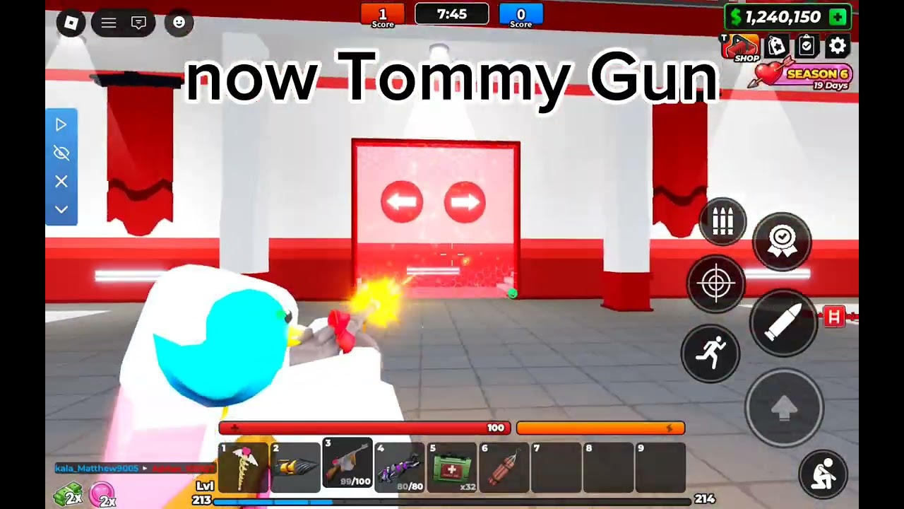 (DEBATABLE) Black Hole Gun vs Tommy Gun