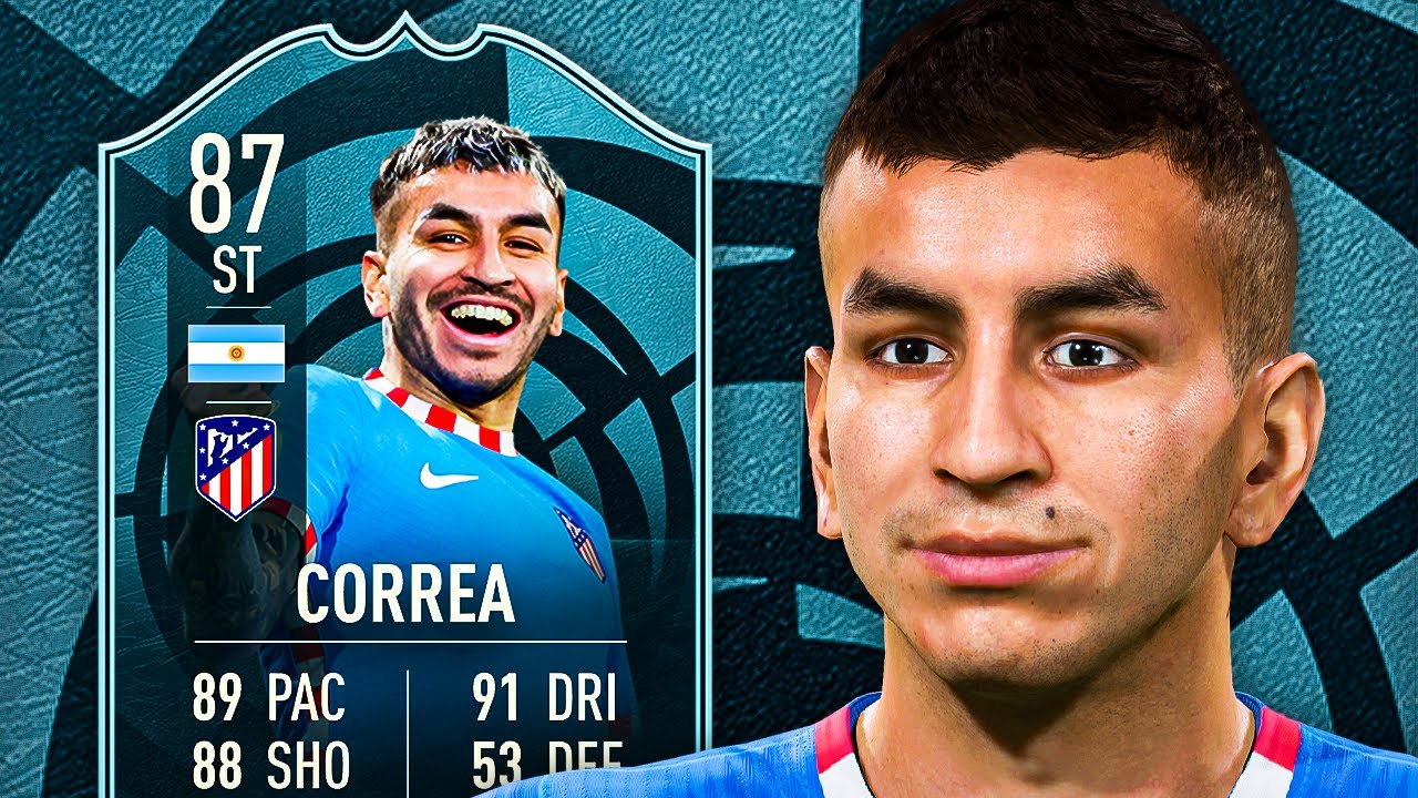 IS HE WORTH IT? 🤔 87 POTM CORREA PLAYER REVIEW! - FIFA 22 Ultimate Team