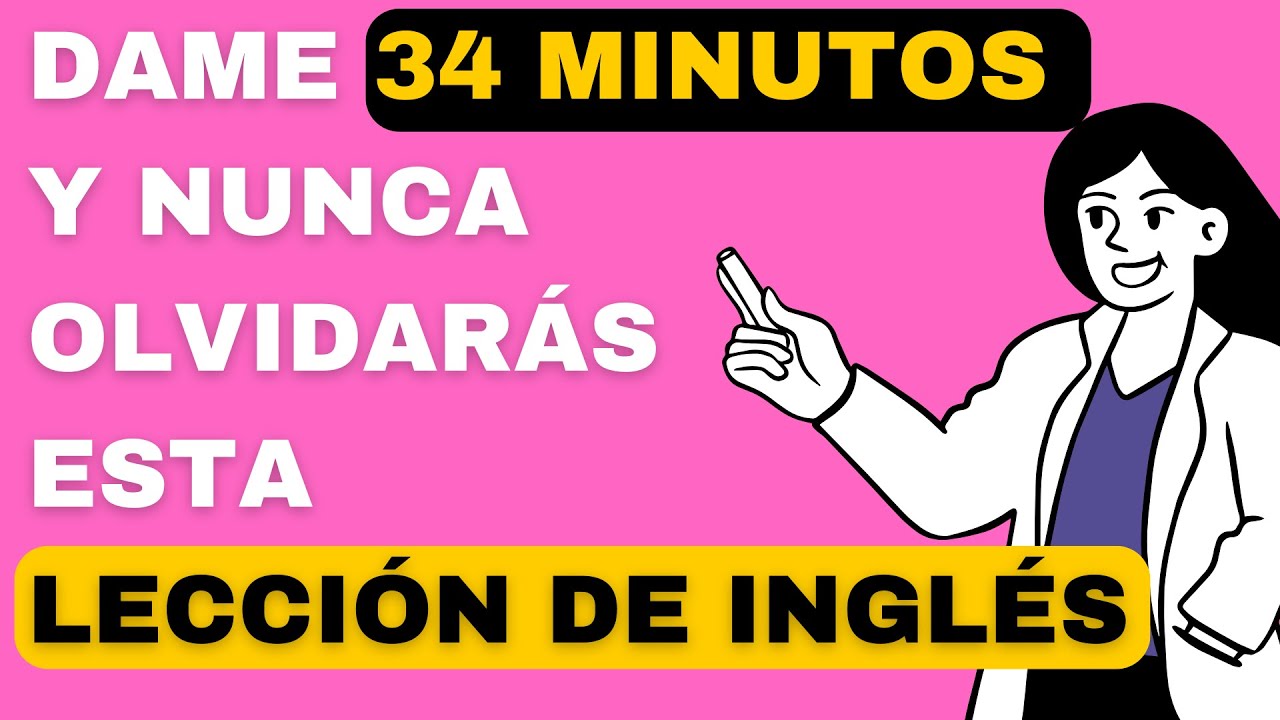 🟥ES IMPOSIBLE no aprender INGL&Eacute;S haciendo esto. Aprende m&aacute;s r&aacute;pido, m&aacute;s f&aacute;cil y sin reglas. Curso.