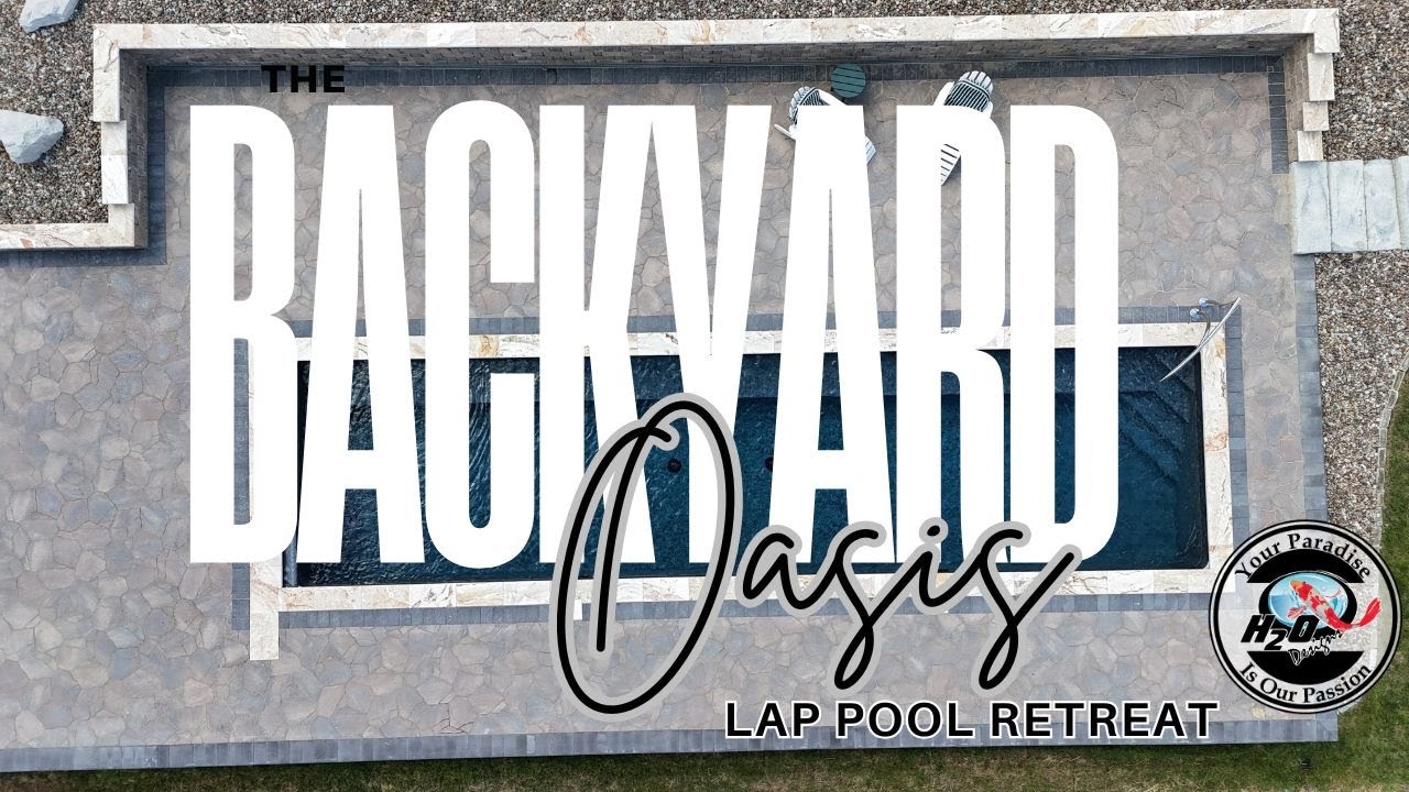 The Backyard Oasis: Lap Pool Retreat