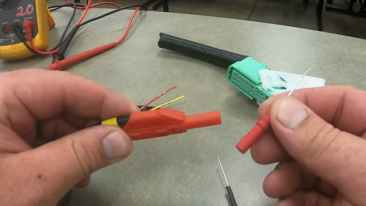 Proper back probe usage