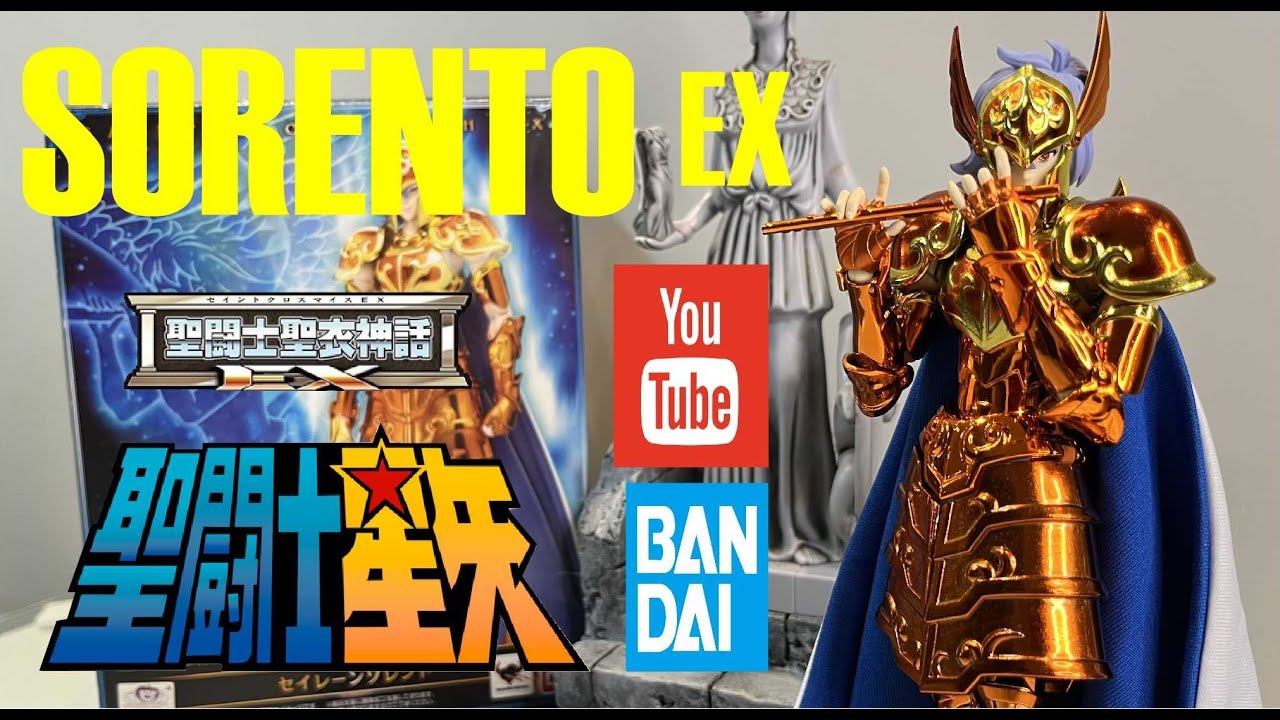 Review - Saint Seiya Cloth Myth EX BANDAI - Sorento Sirene (Marina Version)