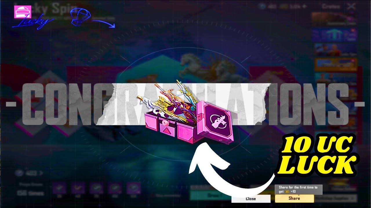 GOLDEN PEGASUS P90 CRATE OPENING | NEW LUCKY SPIN CRATE OPENING |🔥PUBG MOBILE🔥|