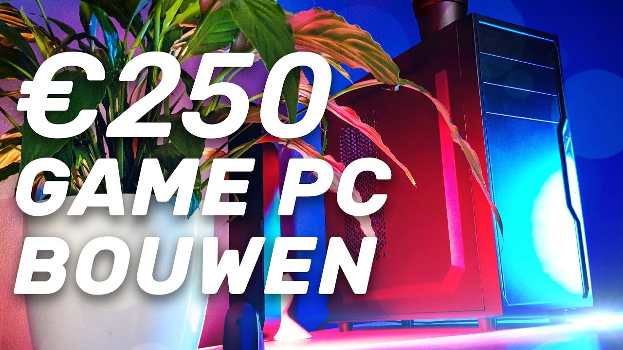 €250 BUDGET GAME PC BOUWEN! - Build My Rig #15