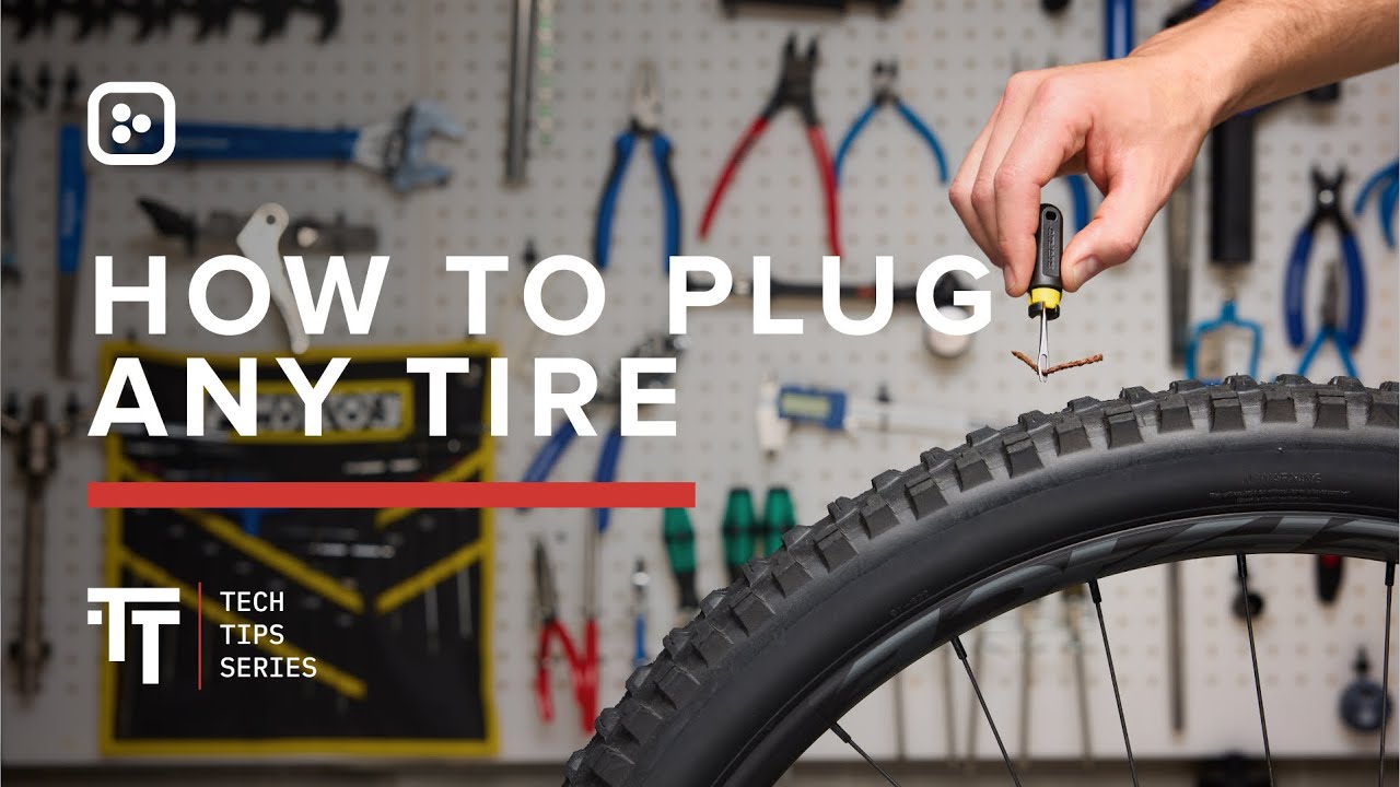 How To Use Tubeless Tire Plugs | Bike Tech Tips