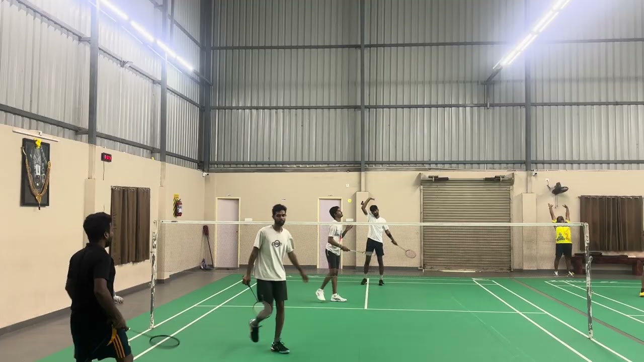 Badminton [Full Match] Venkat Boopathi vs Sriram Karthi 