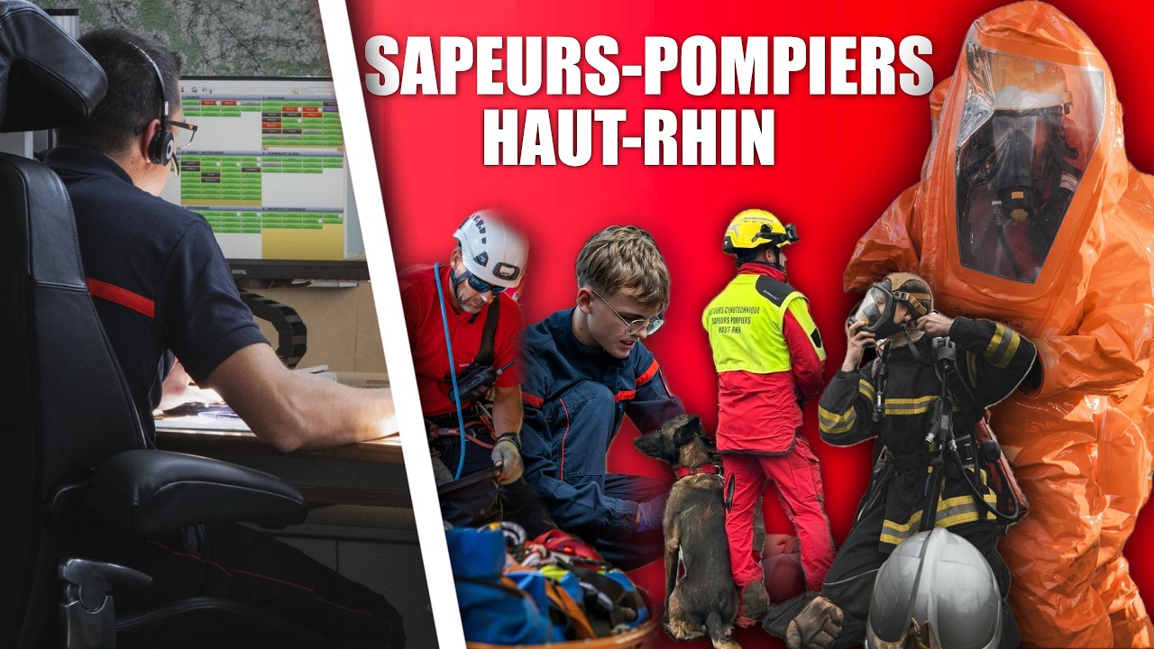 Sapeurs-pompiers du Haut-Rhin | Film institutionnel du SIS 68