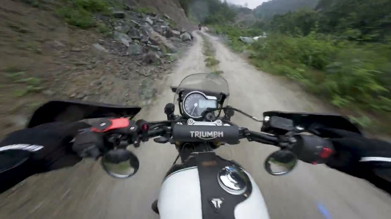Riding In Arunachal Pradesh | Scrambler 400x | POV + MUSIC
