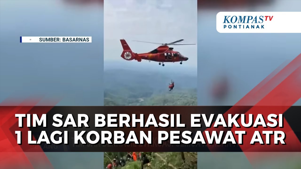 Tim SAR Berhasil Evakuasi Semua Korban ATR 42-500