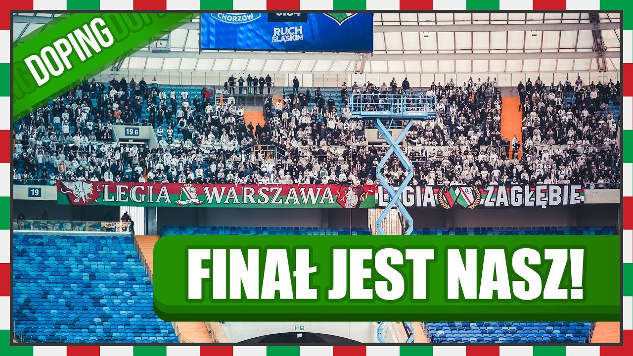 Doping Legii w Chorzowie: Finał jest nasz!