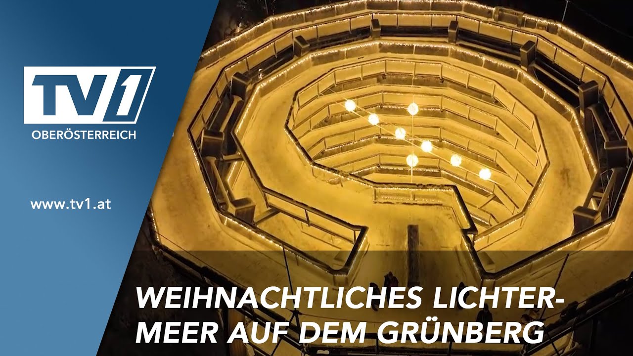 Der Baumwipfelpfad in Gmunden leuchtet wieder