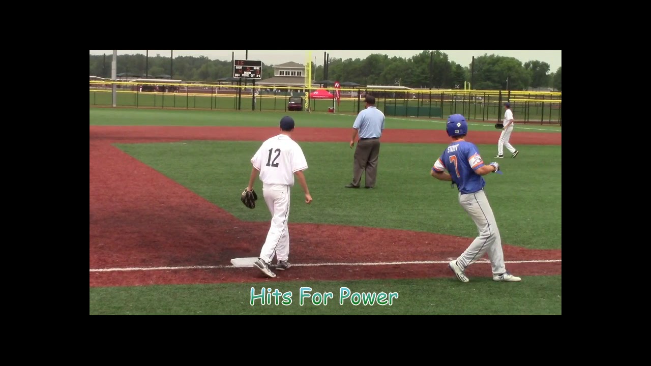 Noah Stout Class of 2020 Summer Baseball Highlights 2017