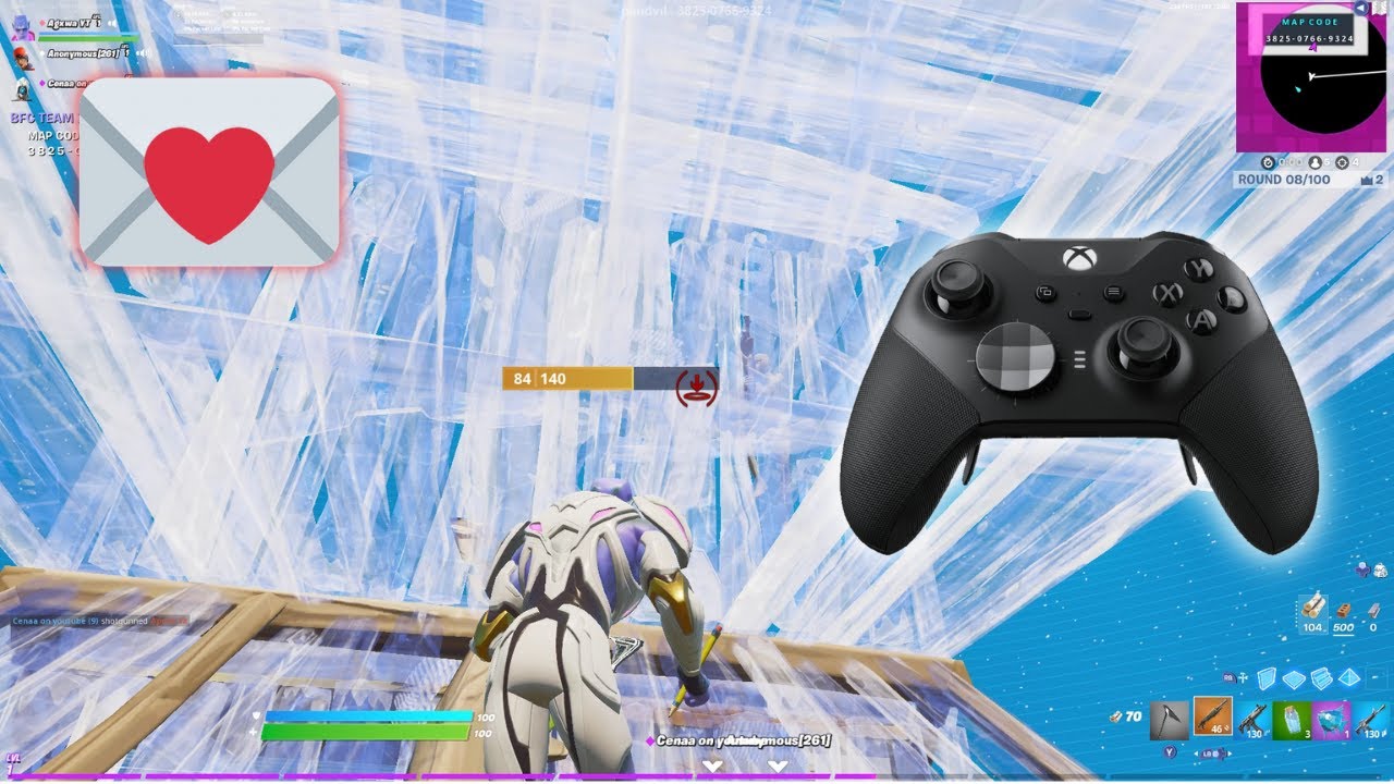 Floor Seats - Text Back 💌 (Fortnite Montage) Season 7 + Controller ASMR and 4k 2160p