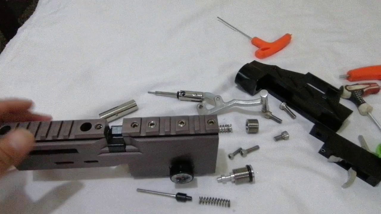 NINJA PRO Airgun receiver guide on how to Disassemble and Assemble the receiver.