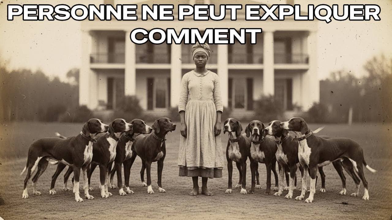 La baronne a enfermé son esclave avec 8 chiens affamés - La fille est sortie avec les 8 suivants