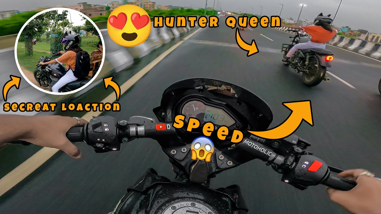 Digha - AIIMS Elevated Road Starting Point😍 | Marine Drive Patna 🙌 | Hunter Queen Bike 😳