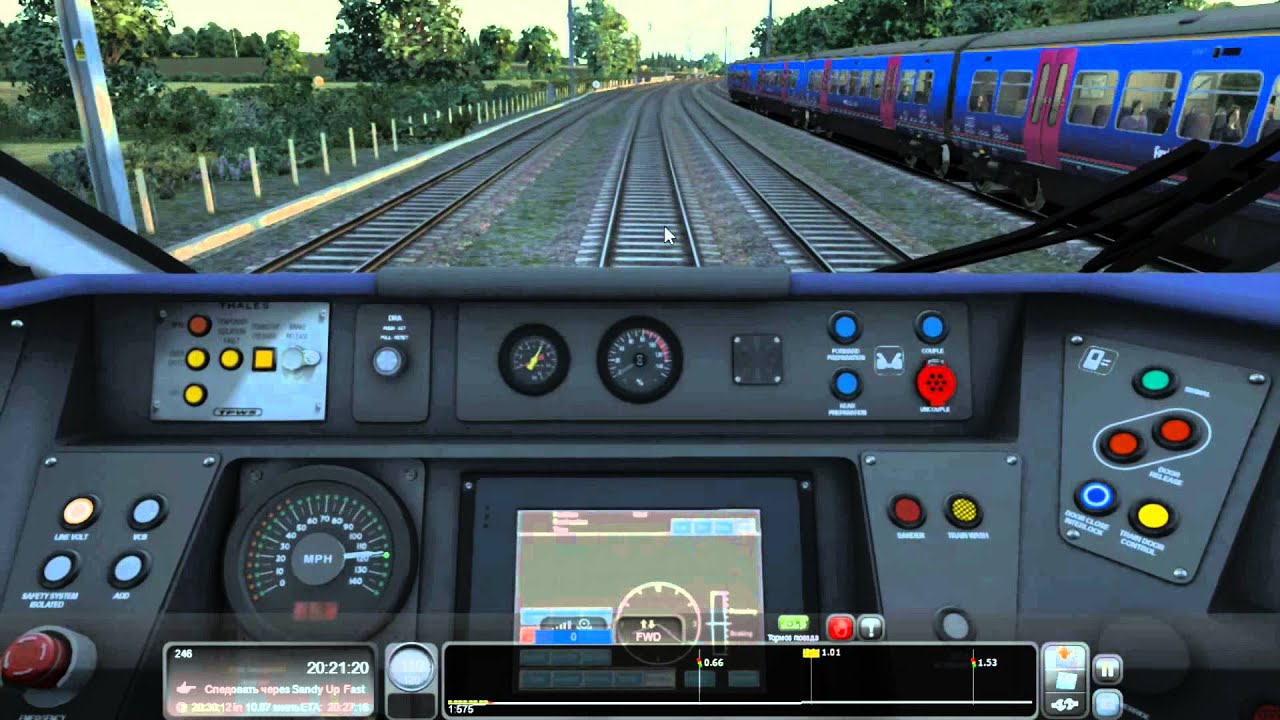 Train Simulator 15.Обзор игры и первая поездка