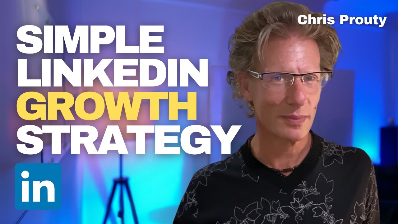 A SIMPLE LinkedIn Content Strategy - Content IDEAS for GROWTH | Chris Prouty on #linkedin