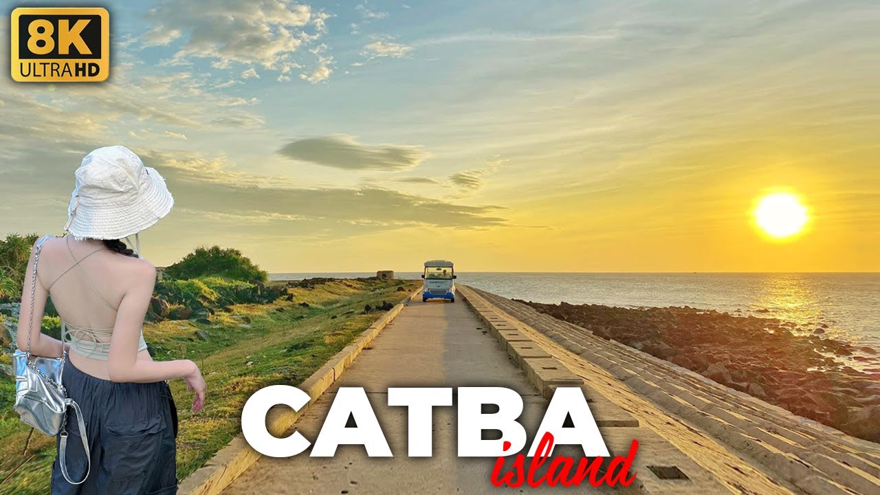 Dạo quanh thị trấn Cát Bà xinh đẹp | Du Lịch Biển Cát Bà Tự Túc 2025 | Cat Ba Island Lan Ha Bay