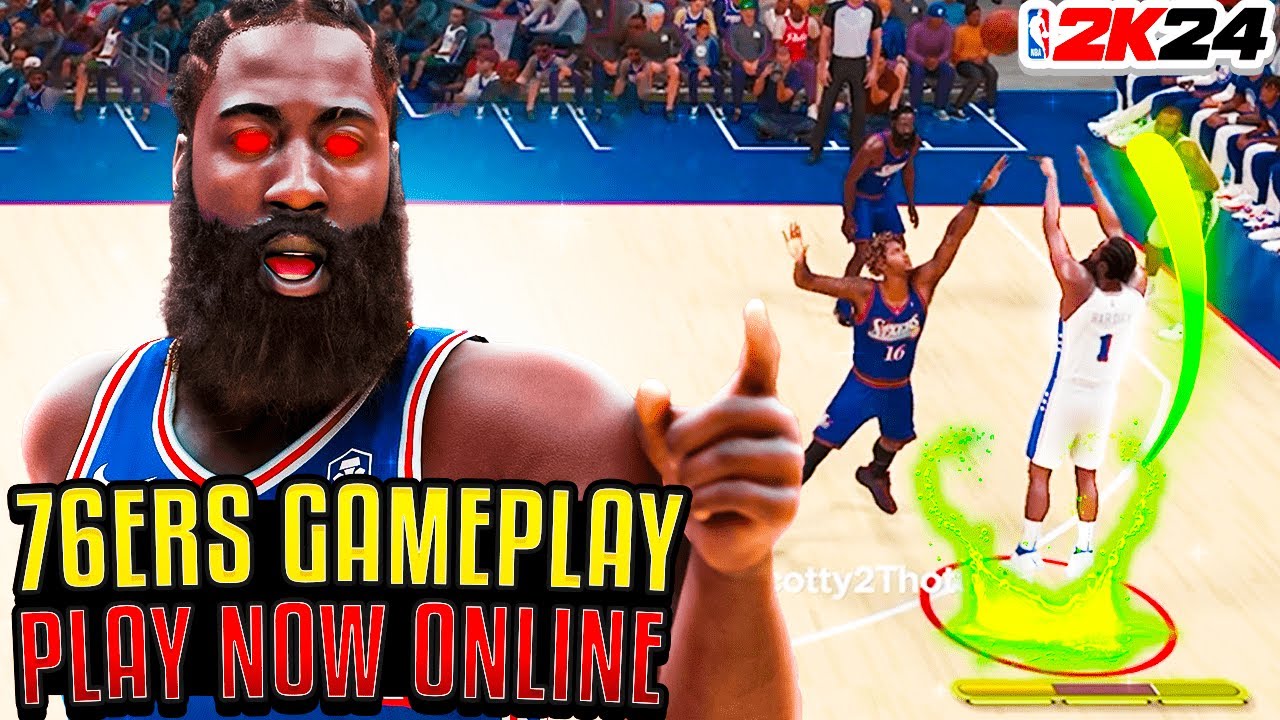NBA 2K24 James Harden Is A Alpha Dog & Carry Joel Embiid