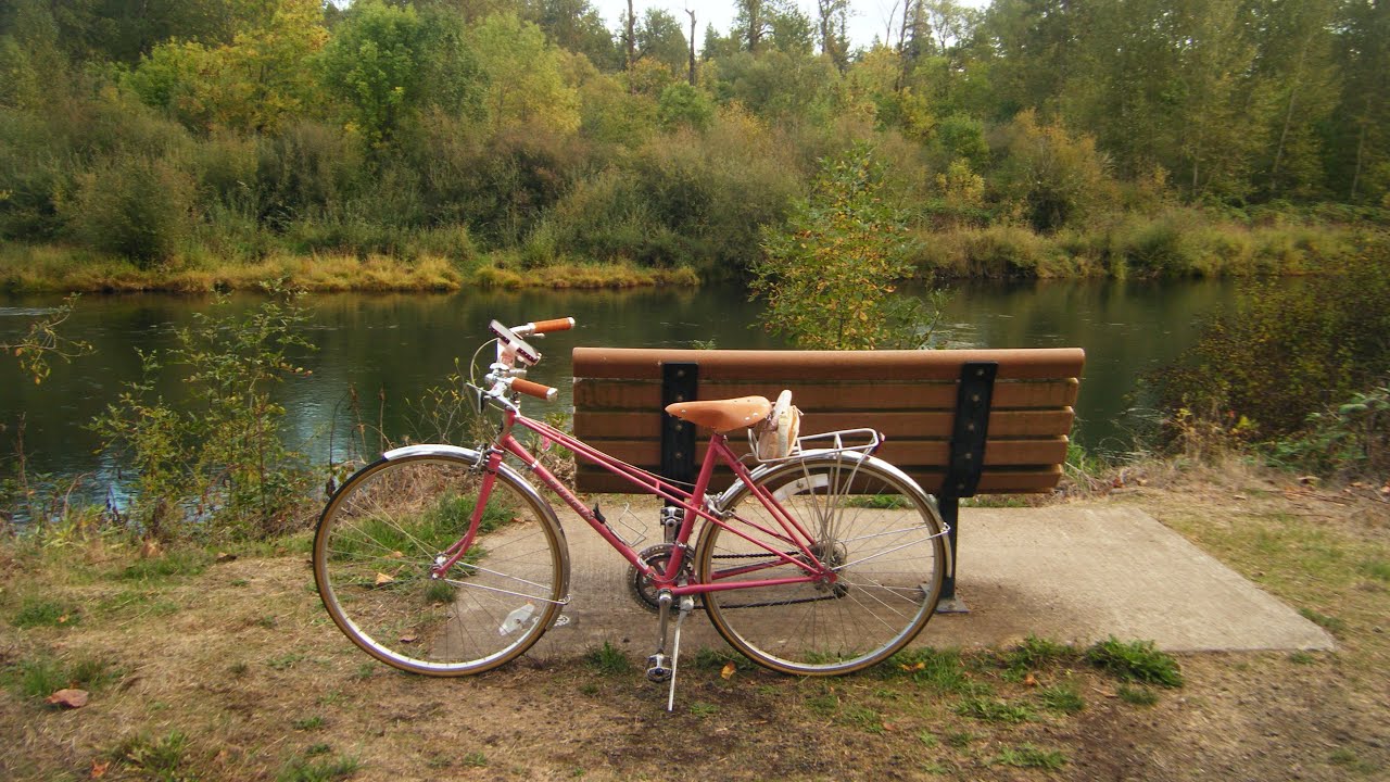 short afternoon bike ride to the river