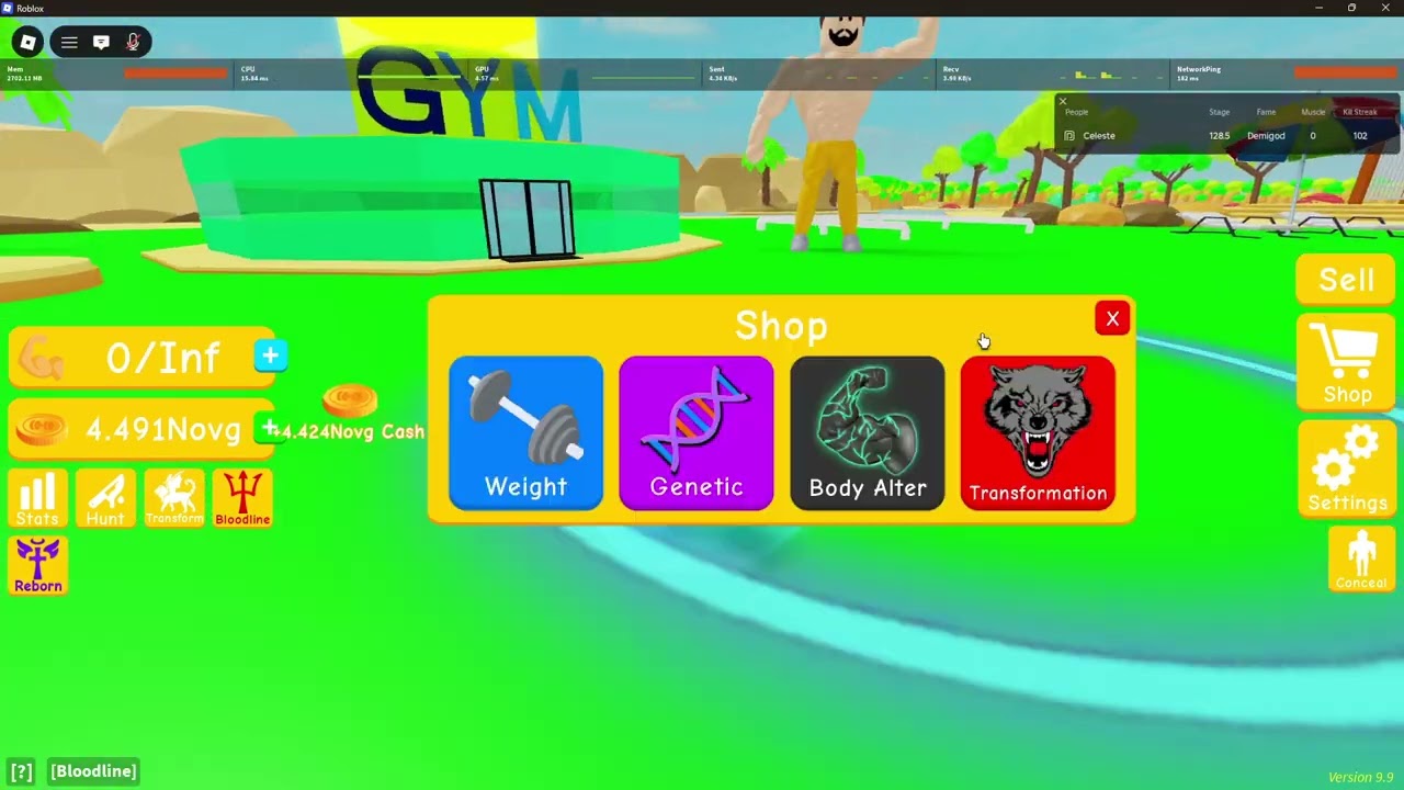 No Limit Lifting Simulator | Stage 26 - Stage 30 (#9 Biggest size)