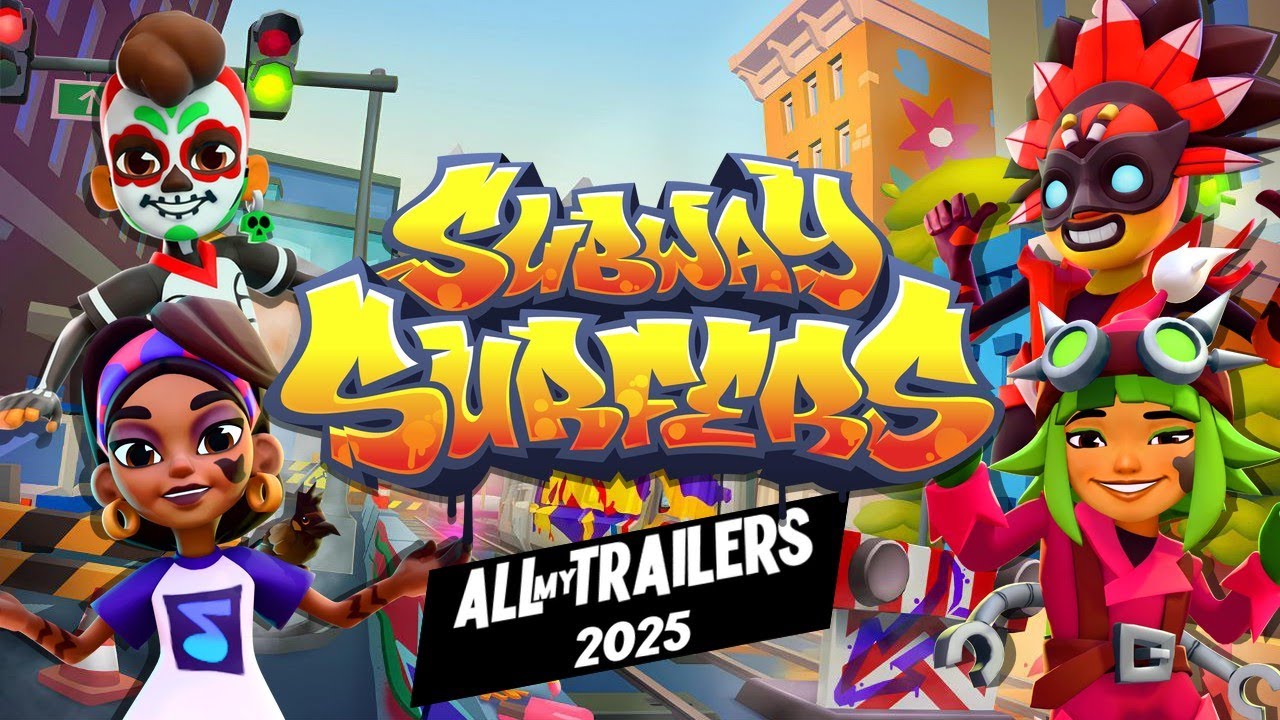 🎉Subway Surfers: Все мои трейлеры 2025! | Январь - Декабрь