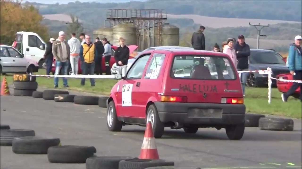 Bali Dániel /FIAT CINQUECENTO/ Dolná Strehová RALLY-SHOW (2025.10.18.)