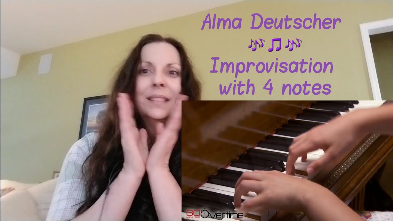 Alma Deutscher REACTION (Creating a song from 4 random notes)