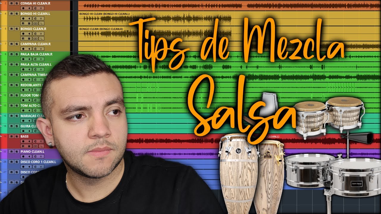 Tips de mezcla para música estilo salsa (percusión) (Vente 2 New York Leo Gruber)