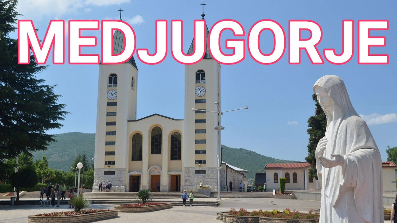 MEDJUGORJE - St. James Church 🔔 Bells // Crkva Sv. Jakova, Međugorje 🔔 Zvona  ▶4K