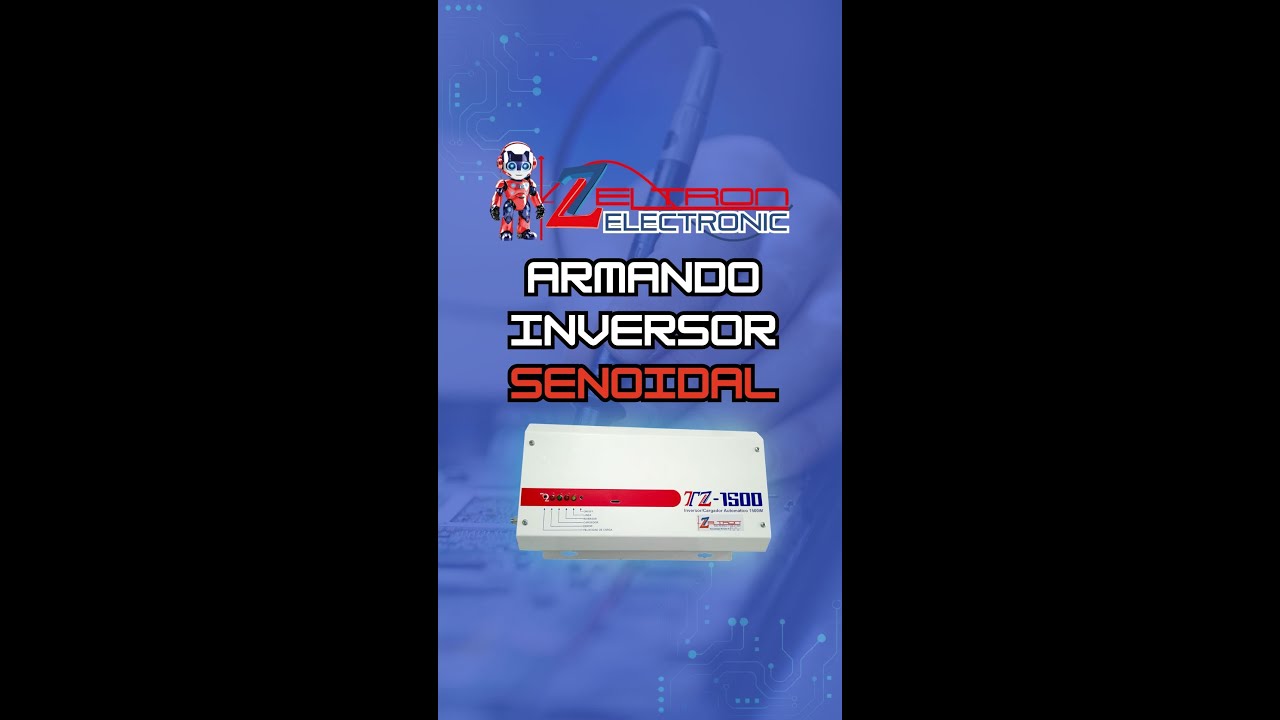 En este video te mostramos paso a paso c&oacute;mo armamos un inversor senoidal de 1.5k