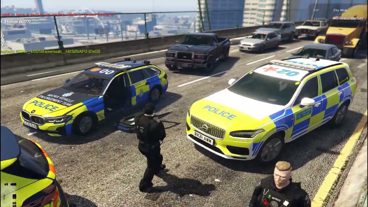 UK Police on FiveM ¦ Dad & son gameplay clips