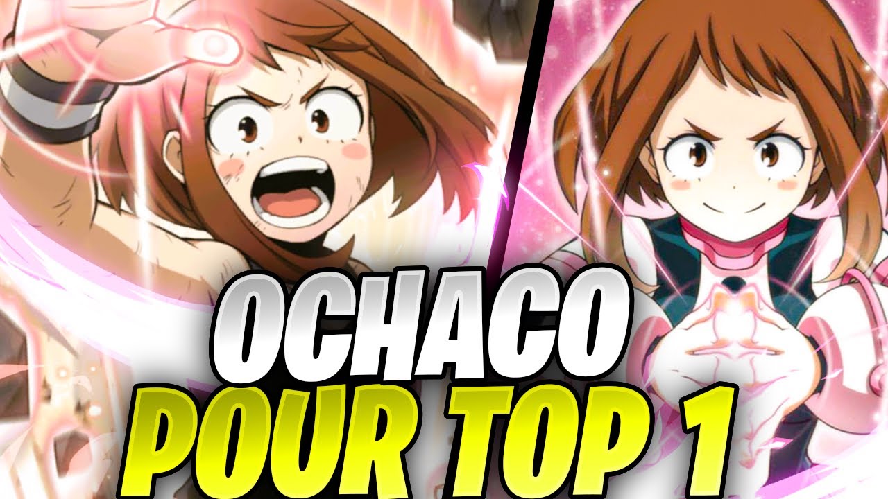 OCHACO EST MON PERSONNAGE PRÉFÉRÉ ! J'ENCHAÎNE LES TOP 1 AVEC ELLE ! MY HERO ULTRA RUMBLE
