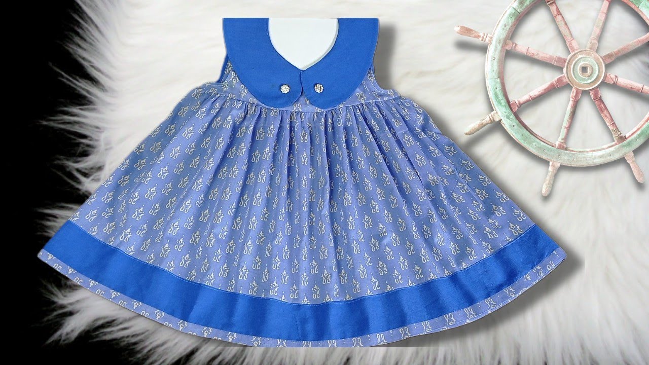 Peter Pan Collar Cutting and Stitching for 1 to 2 years