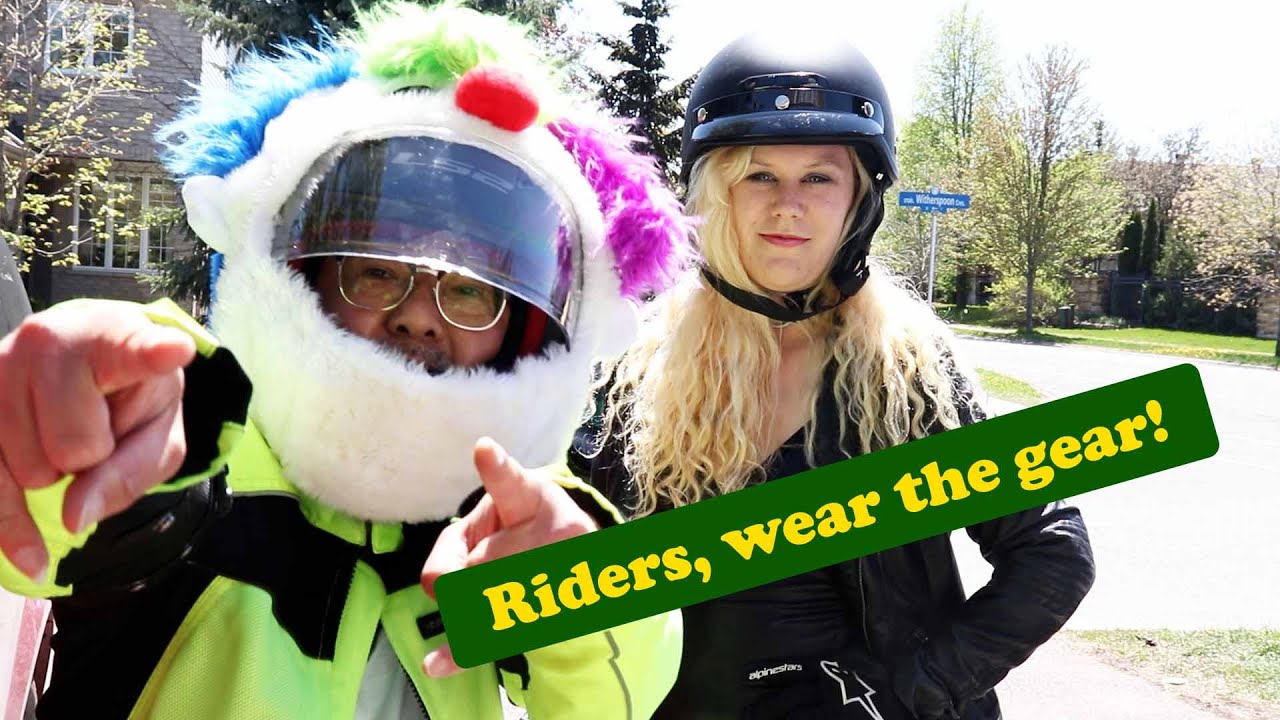 Riders, wear your gear!
